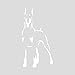 Mister Petlife Doberman Sticker Vinyl Auto Window pincscher v2 dobie