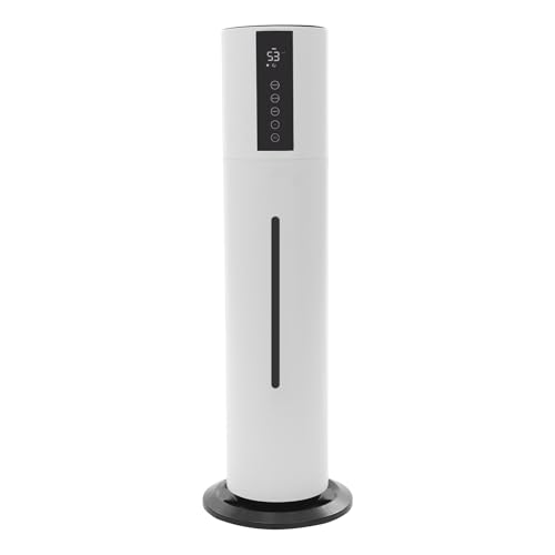 Top Fill - Humidificador de aire (boquilla giratoria 360°, 8 L, silencioso, 35 dB, con difusor, temporizador, para dormitorio, salón, habitaciones grandes Top Fill - Humidificador de aire (boquilla giratoria 360°, 8 L, silencioso, 35 dB, con difusor, temporizador, para dormitorio, salón, habitaciones grandes