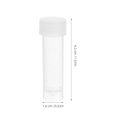 Image of Operitacx 10pcs Sewing Case, 2.3 inch Length Plastic Sewing with Lids, Portable Storage for Craft Knitting
