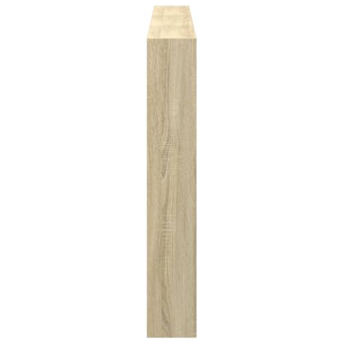 Cabecero con LED roble Sonoma 180 cm para dormitorios modernos 8