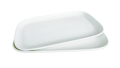 Provance 2er Set 35cm x 20,5 cm Tablett Serviertablett Keramik...