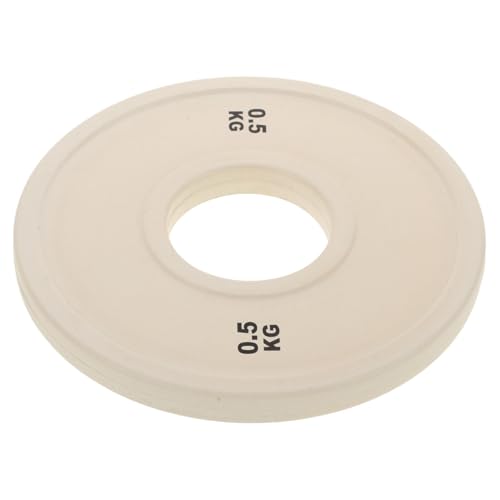 INOOMP Mudança De Placas De Peso 0. 5Kg Placas Amortecedoras De Borracha Placas De Inserção De Levan