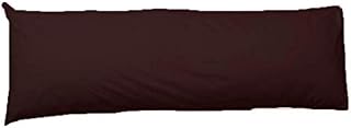 R&Z Bolster Pillow Case 100% Polycotton Blend PREGNANCY Maternity Orthopaedic Support (Grey, 5Ft)