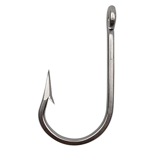 Hameçons thon Shaddock Fishing 4/0 acier inoxydable crochet pêche au gros mer thonidés de ligne
