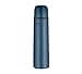 Produktbild THERMOcafé by THERMOS TC BEVERAGE BOTTLE night blue mat 0,70l, Thermosflasche mit Becher aus Edelstahl, 12h heiß & 24h kalt, Auslaufsicher, für Schule, Unterwegs & Büro