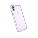 Speck iPhone Xs/X Case, Clear Glitter Protective Ultra Thin Slim Hard Anti Scratch Presidio Cover Case - Purple Glitter