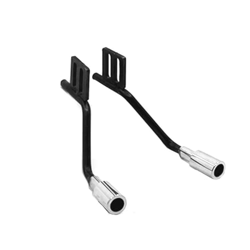 MIXVZARF RC Upgrade Accessories for Traxxas for Trx4 for Defender for Bronco for SCX10 Metal Exhaust Pipe Gas Vent RC Crawler Car Upgrade Parts