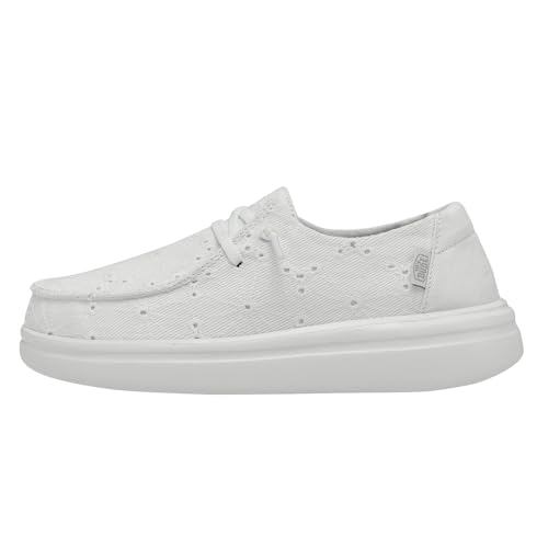 Image of HEYDUDE Women's Wendy Rise Eyelet Shoes