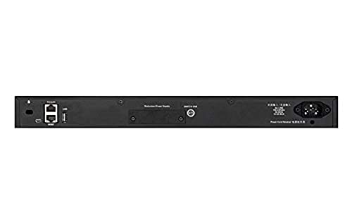 Image of D-Link 48-Port, PoE Gigabit Ethernet Switch, Lite Layer 3 Stackable Managed, 48x 10 /100 /1000 BT Ports, 2X 10GBase-T, 4X 10G SFP+ Ports (DGS-3130-54PS)