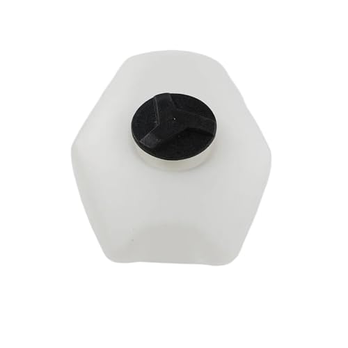 Réservoir carburant moto blanc avec bouchon pour Pocket Bike et mini Quad 2T