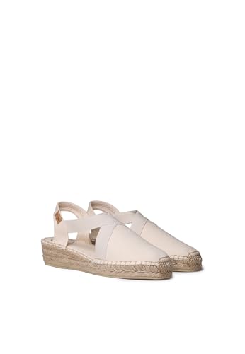 Image of Toni Pons - VERONA - Women's flat vegan espadrilles with elastics