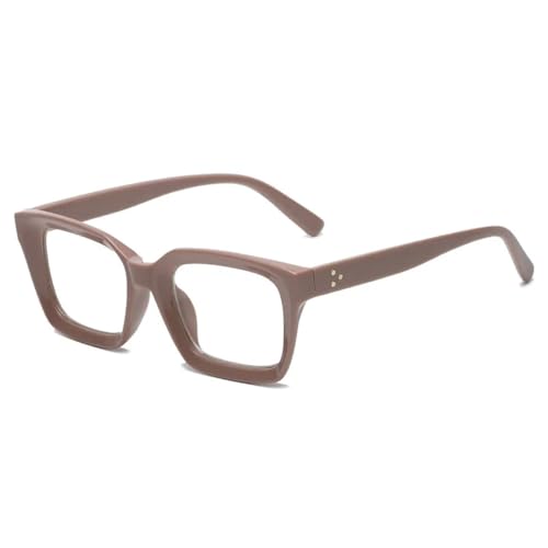 Lunettes de soleil vintage anti éblouissement monture marron femme