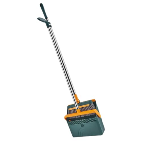 GLEAVI 1 Juego Recogedor y Escoba Juego De Escoba Recogedor con Escoba Pala De Limpieza De Habitaciones Escoba De Cocina Escoba con Recogedor Limpiaparabrisas Piso Oficina Páginas