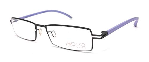 Gafas de vista Augusto Valentini mujer 8105 negro y lila para oficina