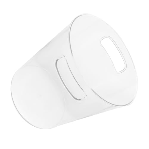 MOTHNUR Secchiello Trasparente Per Fiori in Acrilico Contenitore Per Conservazione Dei Fiori Vaso Portafiori Da Tavolo Contenitore Per Piante