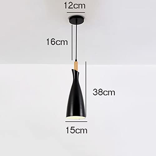 Luminaires de pendentif léger unique E27 plafonnier suspendu moderne - 2