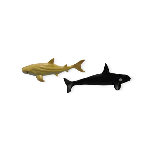 Image of Small Kids Sea & Wild Animal Toys Sets for Fun, Educational, Spark Imagination and Learning (Multi Choice Sets) (Marine Animals) 12pcs