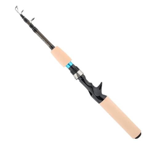 0.91.21.51.82.1M 伸縮式釣り竿 海釣り ハンドポール ミニ 超軽量 ポータブル 調節可能 釣り道具 投げ竿(2.1M)