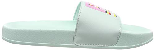 Image of Puma Unisex Adults' Leadcat Bold Beach & Pool Shoes, Blue (Fair Aqua-Pale Pink), 7 UK