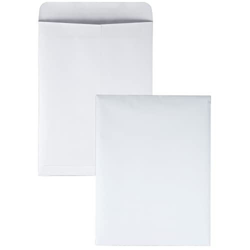 Enveloppes catalogue 22,9x30,5 cm blanches pour expédier vos livrets