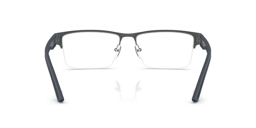Image of Emporio Armani mens Ea1182 Rectangular Prescription Eyewear Frames