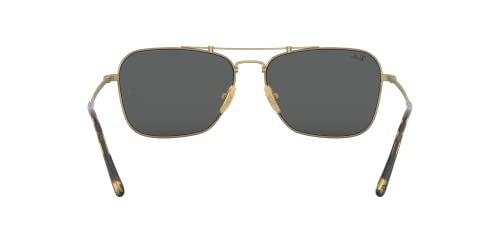Ray-Ban RB8136 Caravan Titanium Square Sunglasses4