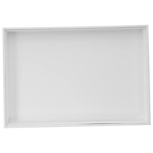 Cabilock Plateau à Bijoux Pu Organisateur Élégant Pour Colliers Boucles Oreilles Et Bagues Rangement Pratique Et Empilable Pour Maison