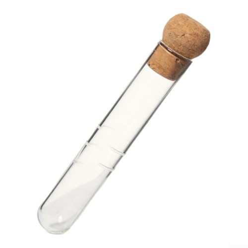 Infuseur à thé en verre transparent en forme de tube à essai avec filtre micro-perforé pour infuser et verser uniformément
