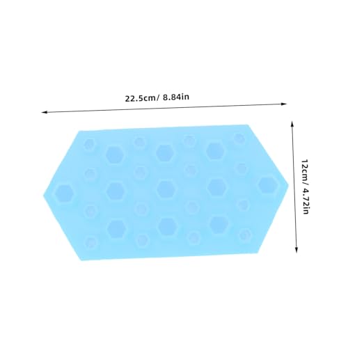 Molde de silicona para cubos de hielo en forma de diamante miniatura 2