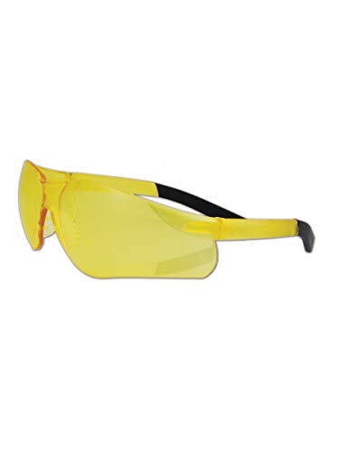Image of MAGID Y19AFA Gemstone Myst Flex Y19 Series Protective Eyewear, Amber Frame, Amber Lens (24 Pair)