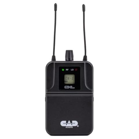 CAD Audio GXLIEMBP -GXLIEM BodyPack Receiver- MEB1 Earbuds Included Cover