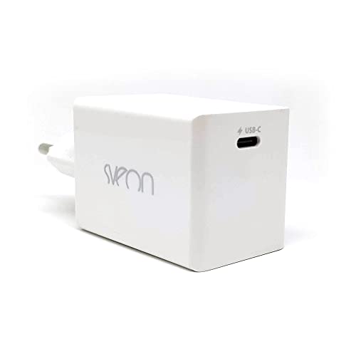 Sveon SAC260   Cargador GAN USB Tipo C de 60w para portátiles, ultrabooks, Tablets y Smartphones