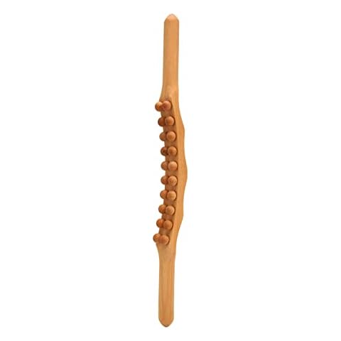 Barra de Masaje de Madera para Raspar StickBody Gua Sha Stick Cover