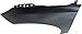 Evan Fischer Front Fender Compatible With 2012-2018 Ford Focus Primed Steel Driver Side