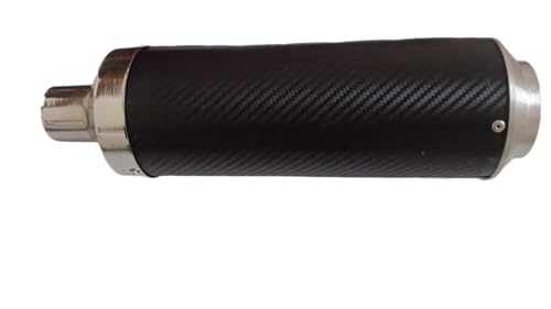 Image of SC Universal Bike Silencer Exhaust For Street Bike, Sports Bike, Motorcycles & Scooters (Black)