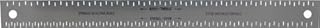 String Spacing Ruler, Steel