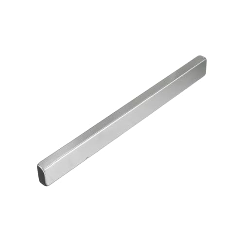 Langer quaderförmiger Block starker Seltenerdmagnet robuster Stabmagnet starke Zugkraft perfekt für Kühlschrank Garage Küche Wissenschaft Handwerk Aufbewahrung Kinderzimmer (Silver One Size)