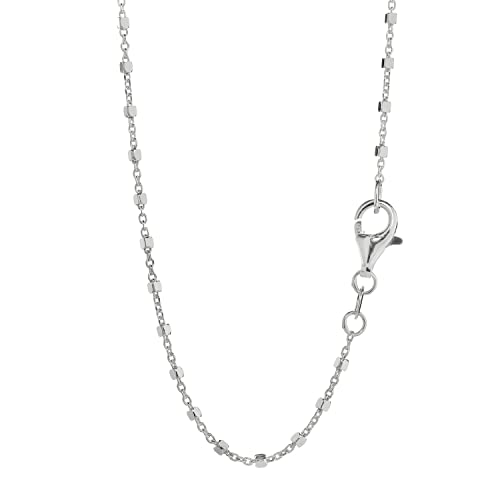 Chaîne ancre argent 925 NKlaus 70cm le collier femme idéal du quotidien aux soirées