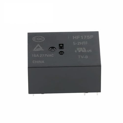 Relé HF175F-5-2HTF 6PIN de 16A para control electrónico industrial