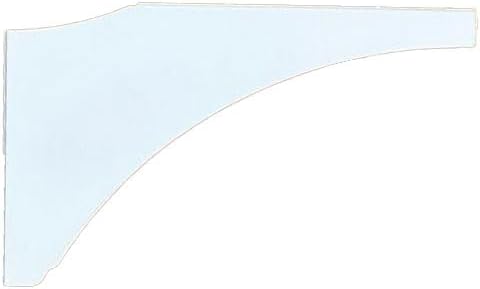 White EZ-Fix Mailbox Post Mounting Bracket