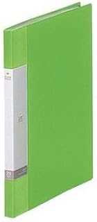 (まとめ)リヒトラブ リクエスト クリヤーブックA4タテ 20ポケット 背幅16mm 黄緑 G3201-6 1セット(10冊)【×2セット】 〈簡易梱包