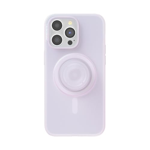 Funda iPhone 15 Pro Max MagSafe PopGrip transparente anticaídas ecológica 5