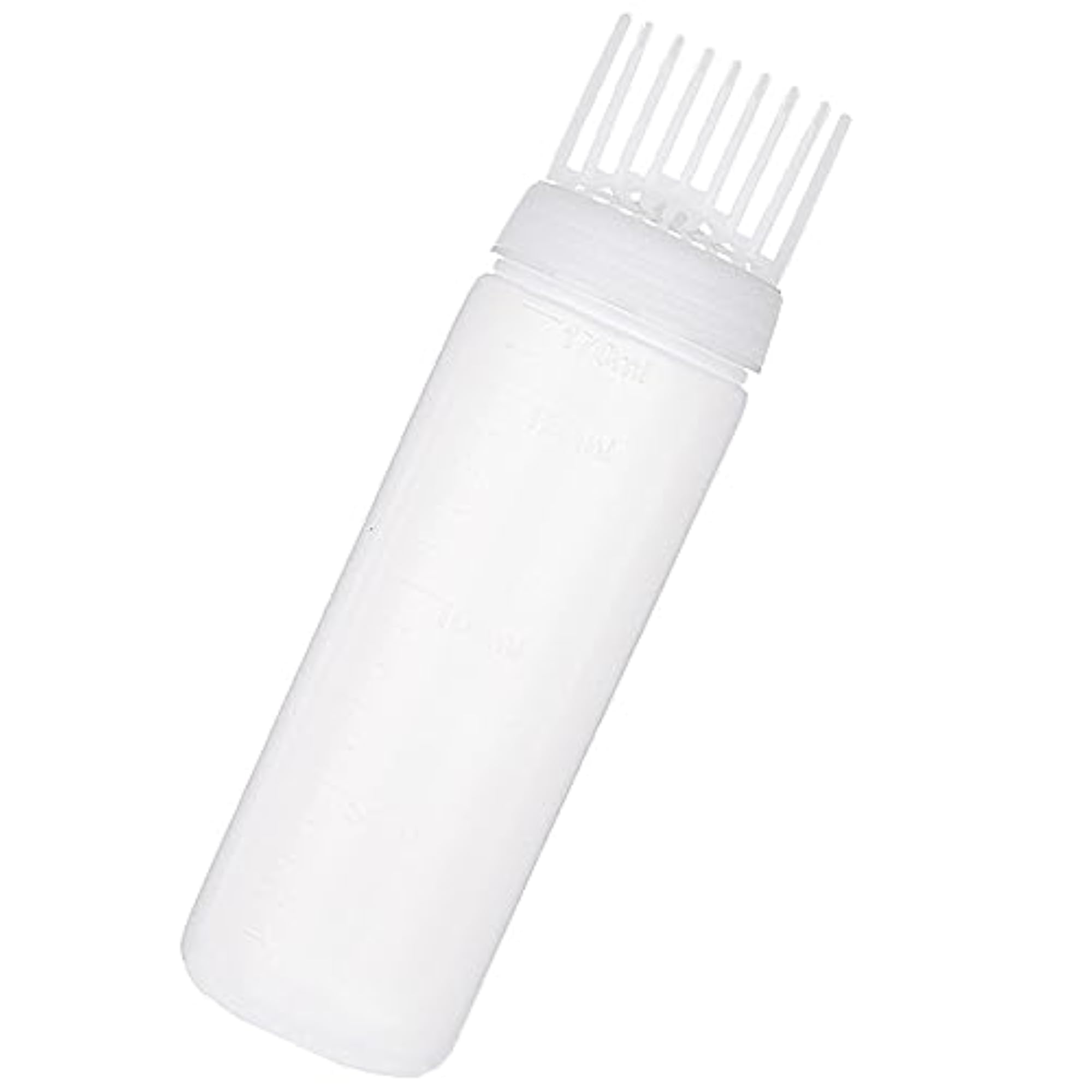 5xRoot Comb Applicator Bottle for Hair Oil, White