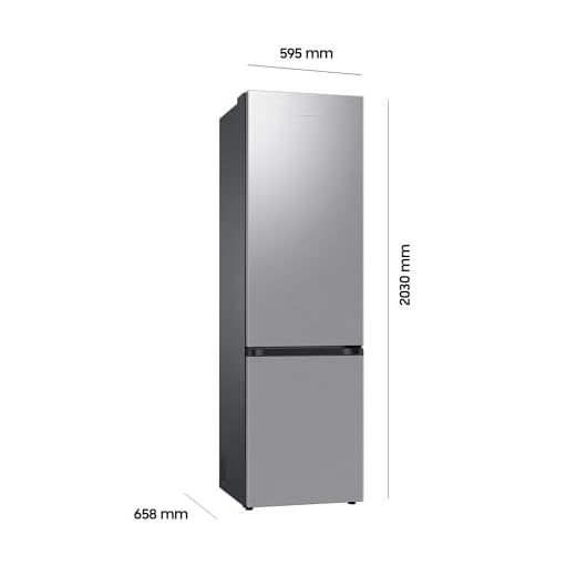 Samsung Kühl-Gefrier-Kombination 390 l Edelstahl