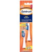 Arm & Hammer Spinbrush Pro Clean Medium Powered Toothbrush Replacement Heads (Pack of 2 Heads)