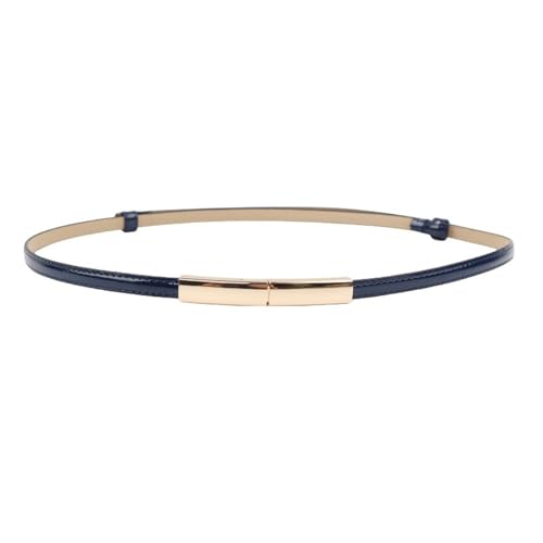 Women's Thin Belt Patent Leather Decoration Fashionable With Dress Waist Decoration