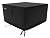 Atyard Gas Fire Pit Cover Square44L x 44W x 24H inch - Waterproof Windproof Anti-UV Heavy Duty Patio Firepit Furniture Covers Black