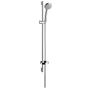 hansgrohe Croma 100 Duschset 0,90m, 4 Strahlarten, Chrom