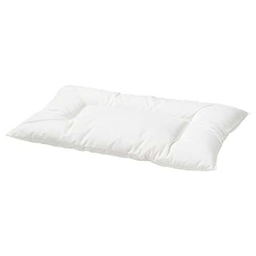 IKEA LEN Pillow for cot white 35x55 cm Cotton soft and nice to baby skin.