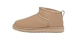 Beige UGG CLASSIC ULTRA MINI BEIGE